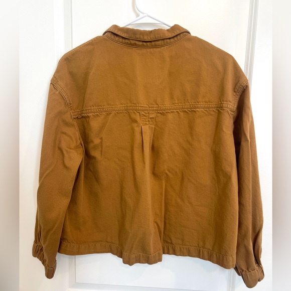 MADEWELL Bayview Balloon Sleeve Lightweight Jacket Size S - Picture 10 of 11